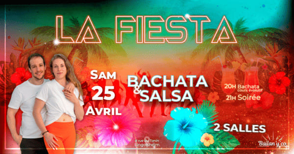 Affiche de la soirée La Fiesta du 25/04/2026 à Lingolsheim