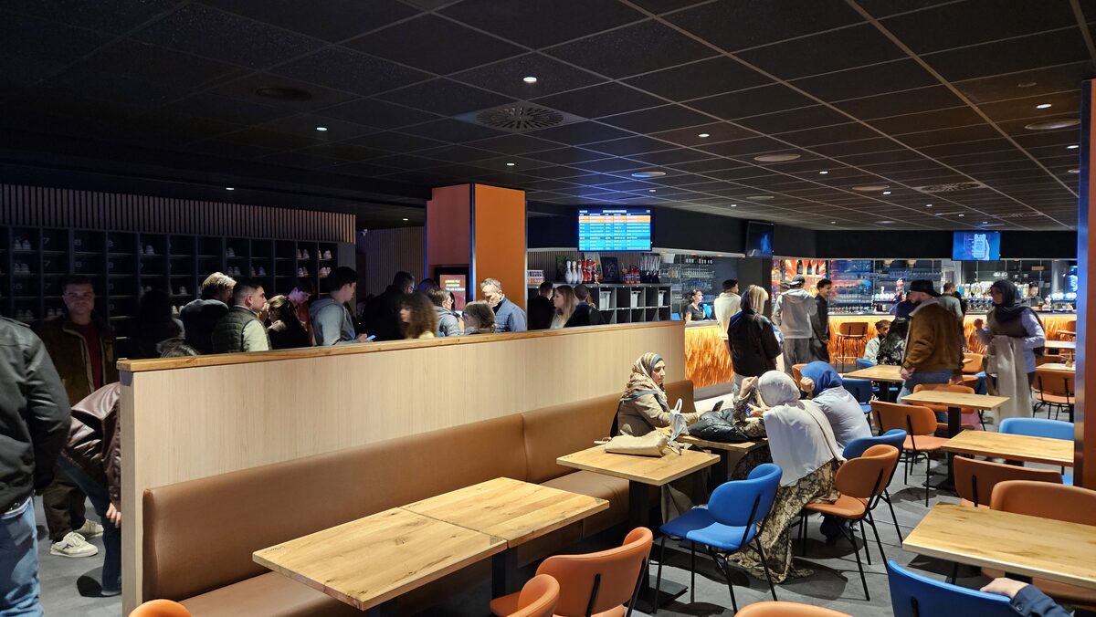 Espace bar et restauration du Bowling de l’Orangerie à Strasbourg
